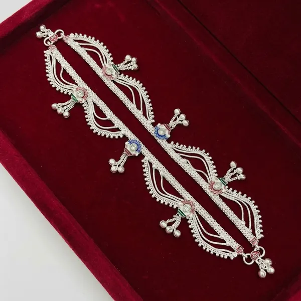 Silver_Tone_Traditional_Layered_Chain_Payal_Pair_For_Women