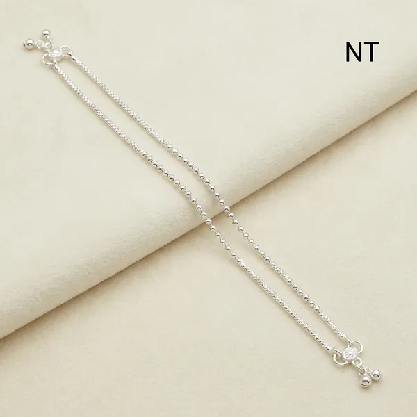 Silver_Double_Layer_Chain_Anklet_For_Women_Pack_Of_2