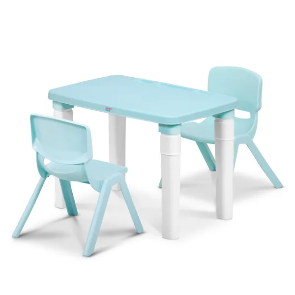 Table_and_double_chair_Blue