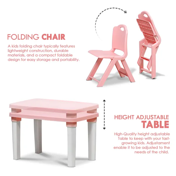Table_And_Folding_Chair_Set_For_Kids_Strong_&_Durable_Plastic_Made_Rectangle_Table_With_Box_Space_For_Stationery_3_Level_Height_Adjustable_(T&F2-Pink)