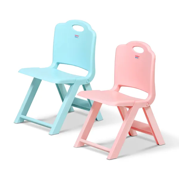 Foldable_Kids_|_Foldable_Study_|_Space-Saving,_Portable,_And_Supports_Up_To_30Kg_|Folding_Stool_|_Kids_Study_Chair_(Blue/Pink)