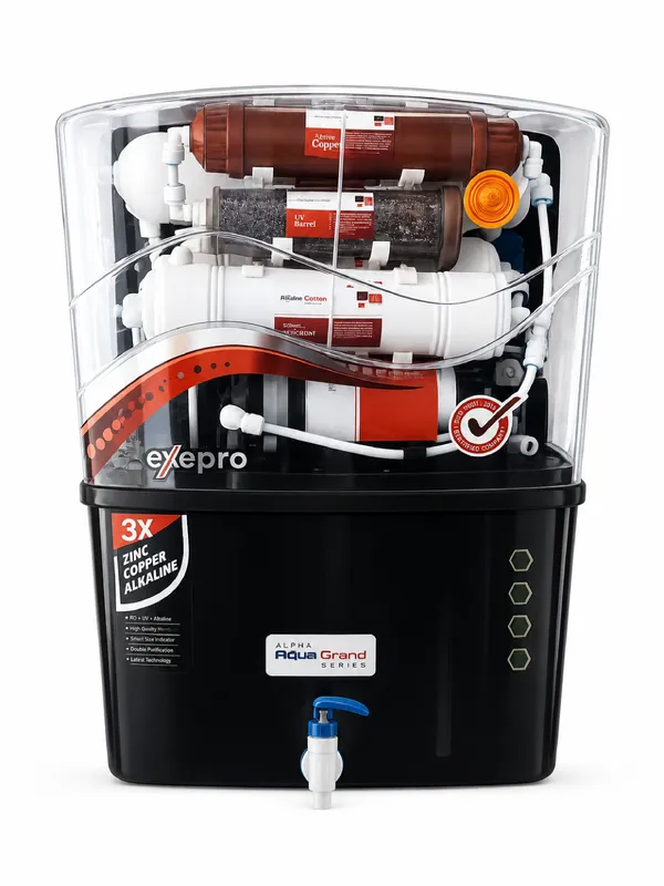 Abs_Plastic_Modern_Black_Ro_UV_12_Litre_Wall_Mount_Water_Purifier