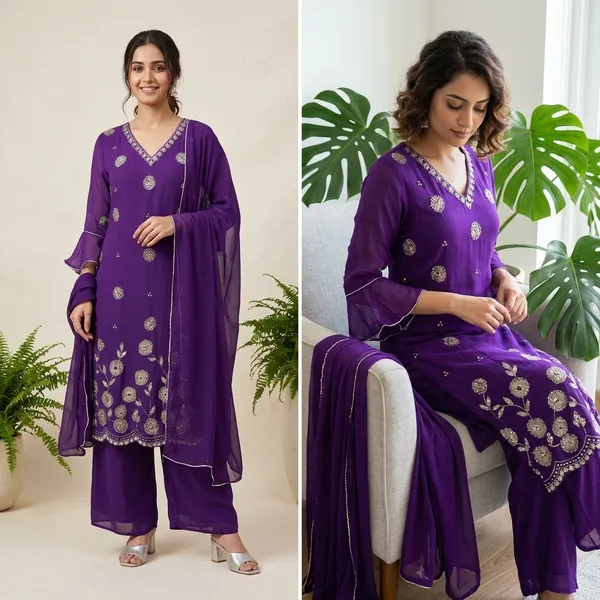 Purple_Pure_Chinon_Embroidered_Kurta_Palazzo_Set_With_Dupatta_For_Women
