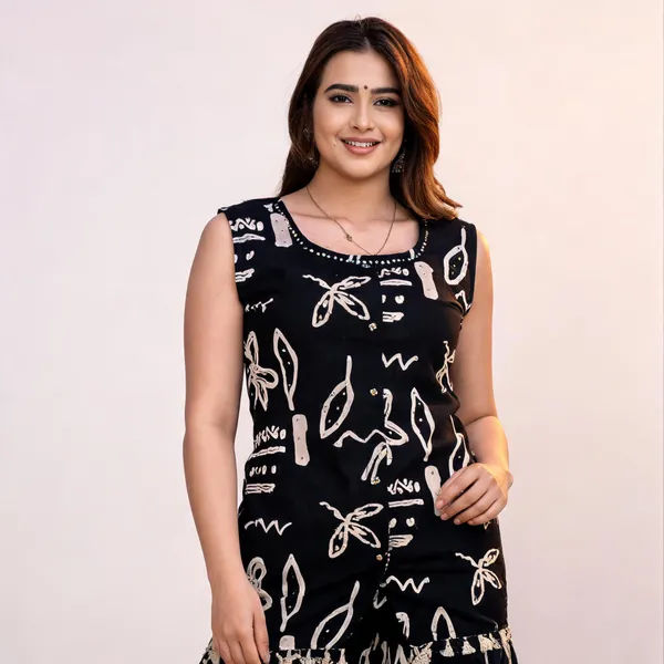 Black_Cotton_Printed_Wide_Leg_Divider_Set_For_Women