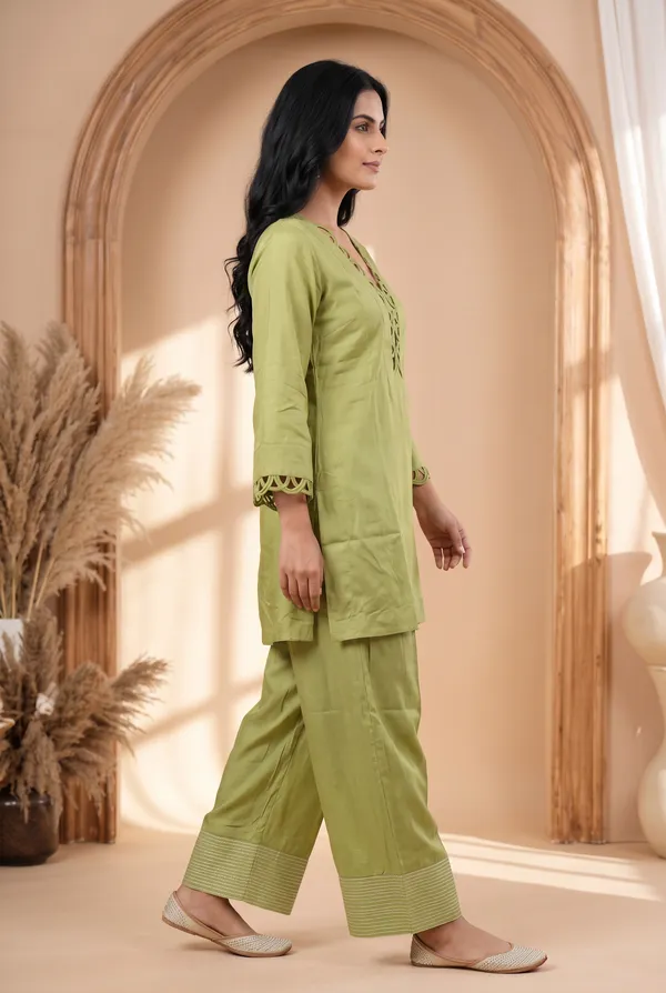 Green_Cotton_Farshi_Salwar_Kurta_Set_For_Women