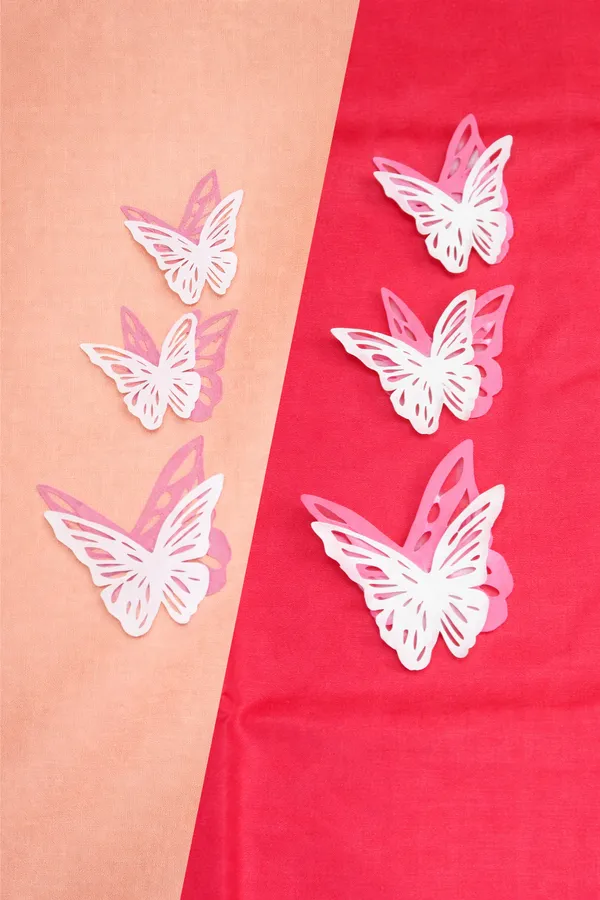 Peach_And_Red_Rayon_Wide_Leg_Butterfly_Print_Palazzo_Pants_Combo_For_Women