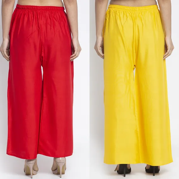 Red_And_Yellow_Rayon_Flared_Wide_Leg_Palazzo_Pants_For_Women