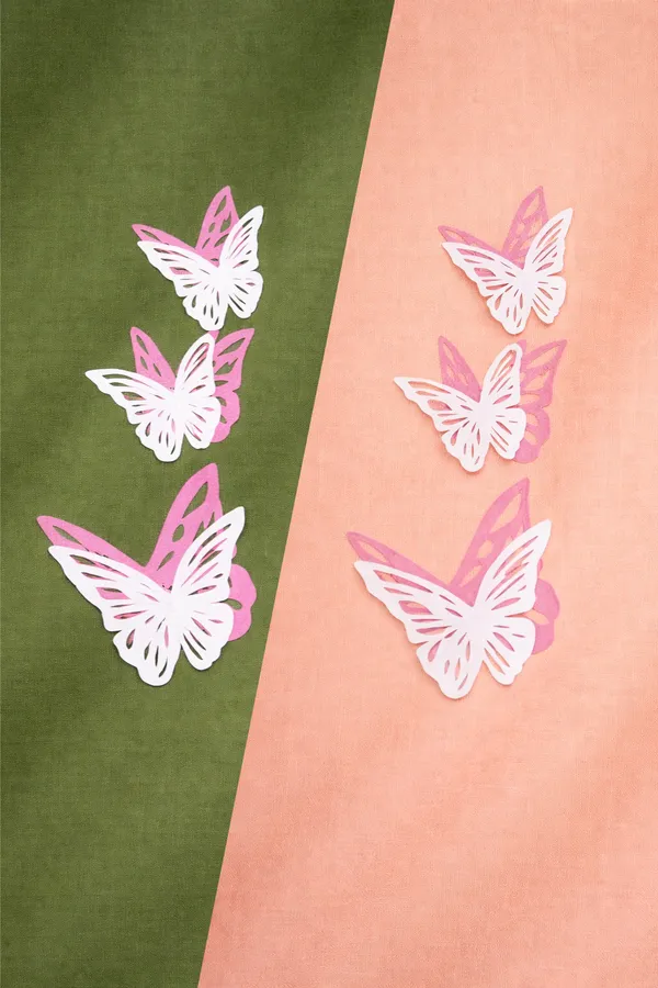 Olive_Green_Peach_Rayon_Wide_Leg_Butterfly_Print_Palazzo_Pants_For_Women