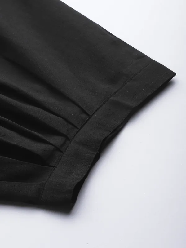 Black_Rayon_Relaxed_Fit_Harem_Pants_For_Women