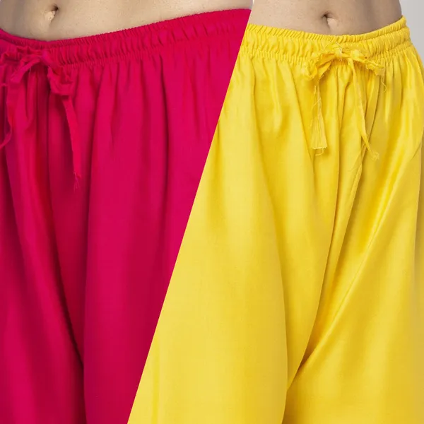 Pink_And_Yellow_Rayon_Flared_Palazzo_Pants_For_Women