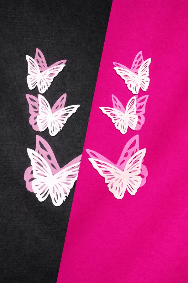 Black_Pink_Rayon_Wide_Leg_Butterfly_Print_Palazzo_Pants_For_Women