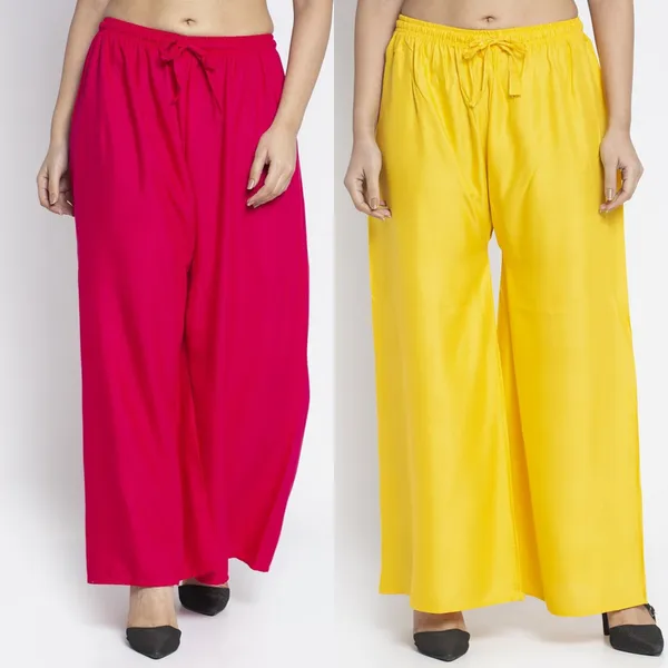 Pink_And_Yellow_Rayon_Flared_Palazzo_Pants_For_Women