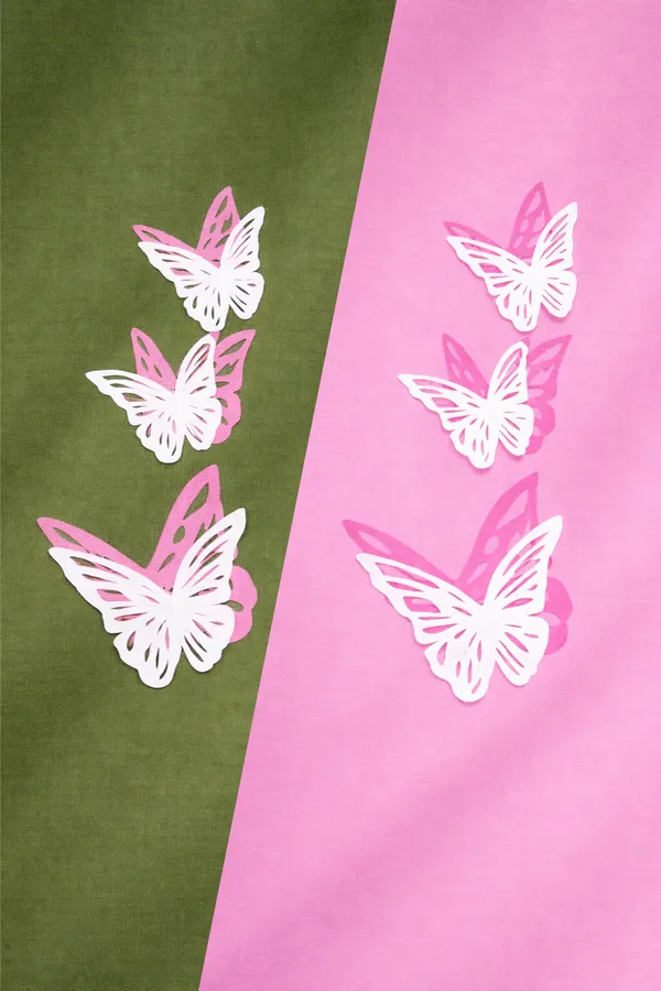 Olive_Green_Pink_Rayon_Wide_Leg_Butterfly_Print_Palazzo_Pants_For_Women