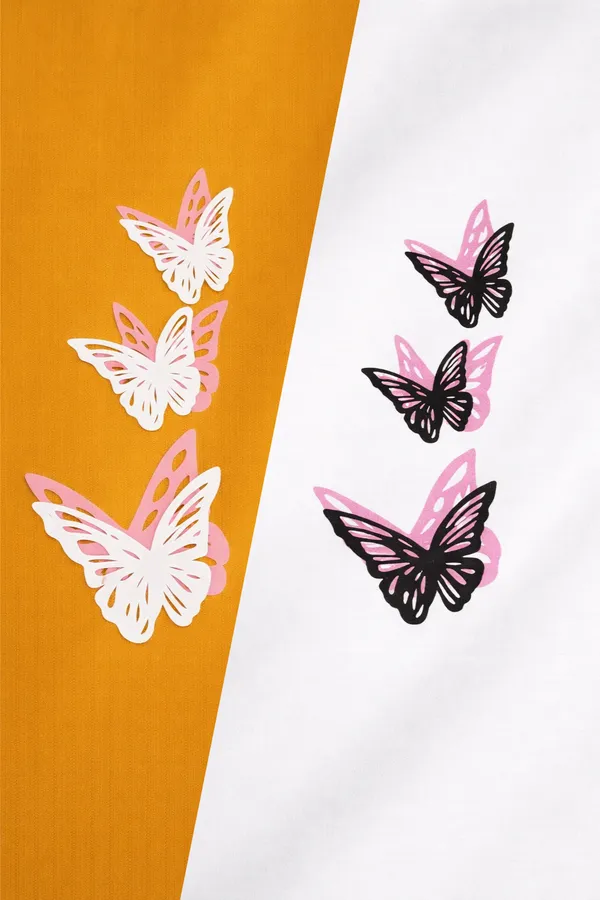 Mustard_And_White_Rayon_Wide_Leg_Butterfly_Print_Palazzo_Pants_Combo_For_Women