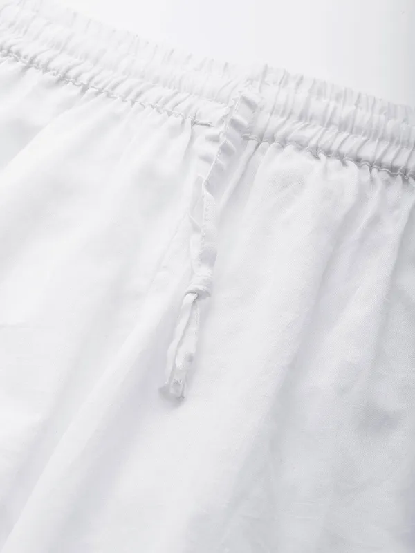 White_Rayon_Ethnic_Harem_Pants_For_Women
