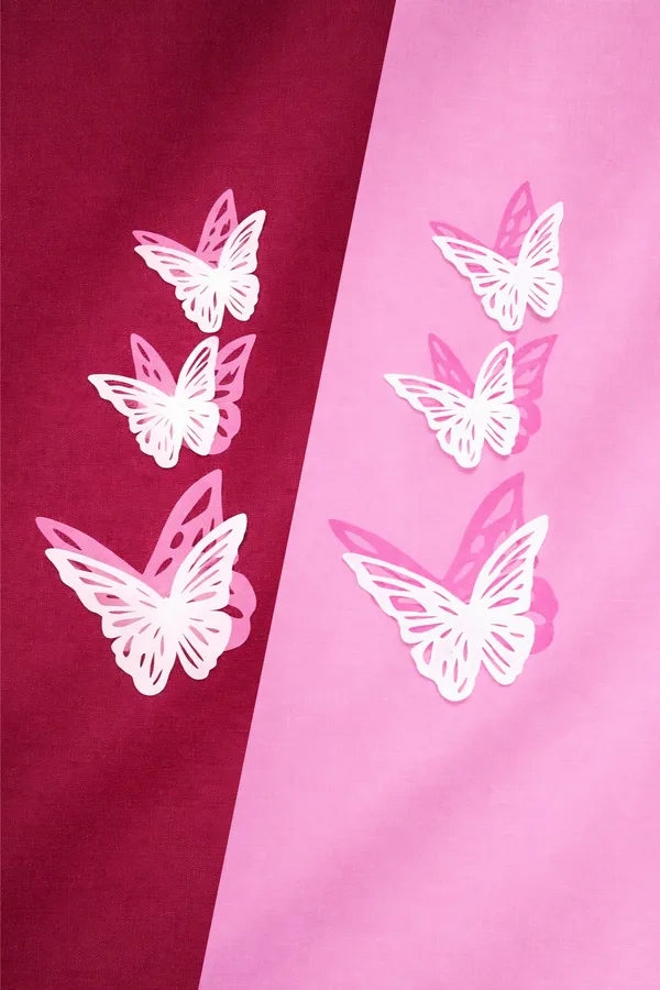Maroon_And_Pink_Rayon_Wide_Leg_Butterfly_Print_Palazzo_Pants_Combo_For_Women