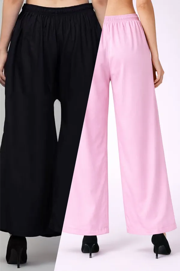 Black_Pink_Rayon_Wide_Leg_Solid_Palazzo_Pants_For_Women
