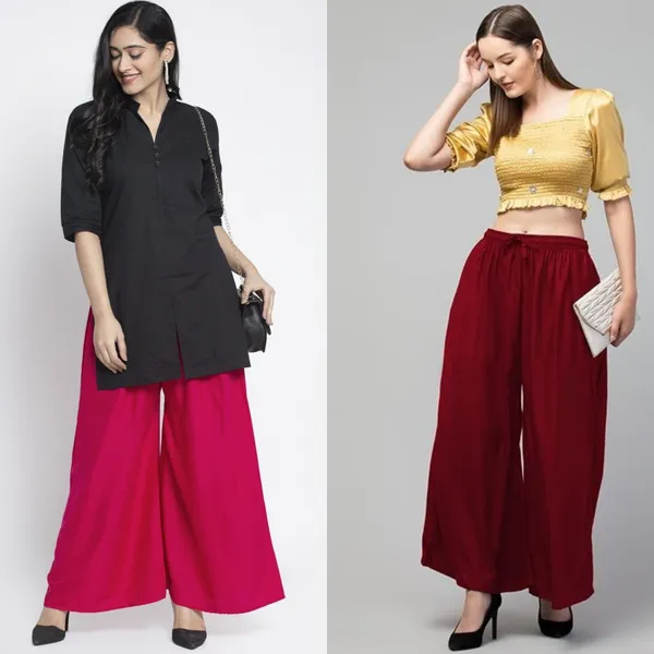 Pink_And_Maroon_Rayon_Flared_Palazzo_Pants_For_Women