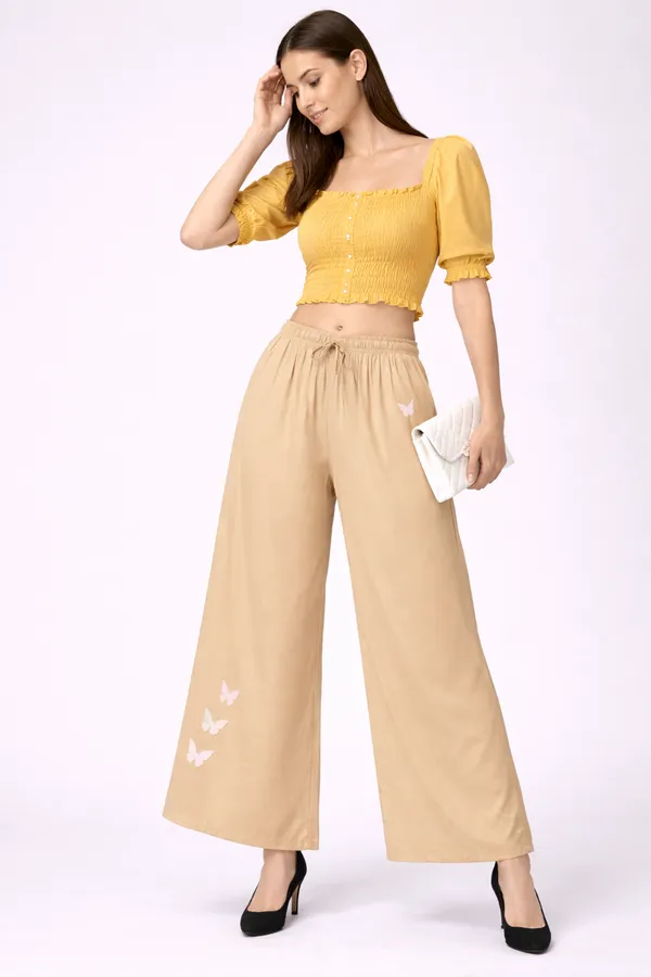 Beige_Rayon_Wide_Leg_Butterfly_Print_Palazzo_Pants_For_Women