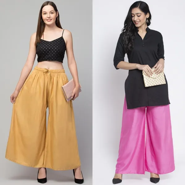 Mustard_And_Pink_Rayon_Flared_Palazzo_Pants_For_Women