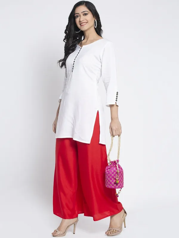 Red_Rayon_Wide_Leg_Flared_Palazzo_Pants_For_Women