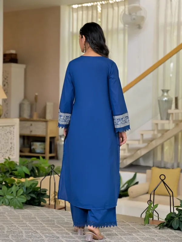Royal_Blue_Women_Pure_Cotton_Embroidered_Kurta_Set_with_Dupatta