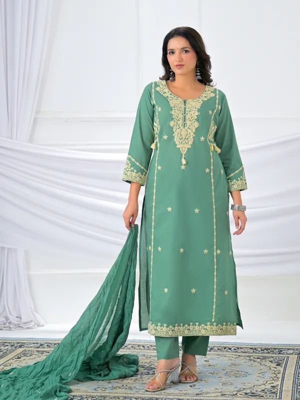 Sage_Green_Women_Pure_Cotton_Embroidered_Kurta_Set_with_Dupatta