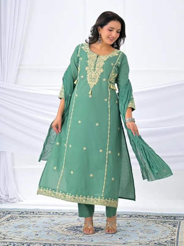 Sage_Green_Women_Pure_Cotton_Embroidered_Kurta_Set_with_Dupatta