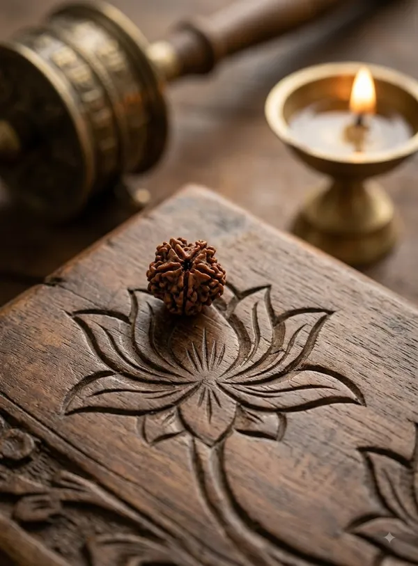 Brown_5_Mukhi_Rudraksha_Prayer_Bead