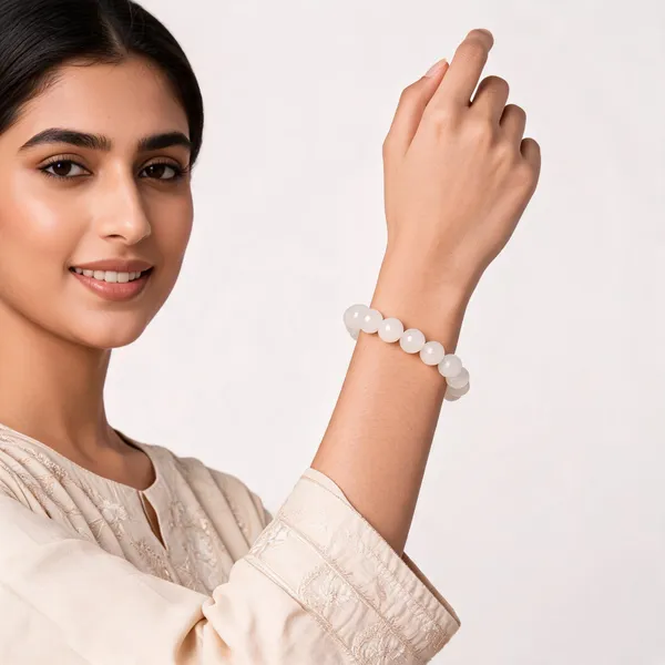 White_Jade_Beaded_Bracelet