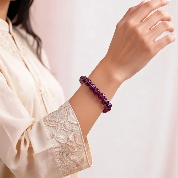 Amethyst_Crystal_Bead_Bracelet