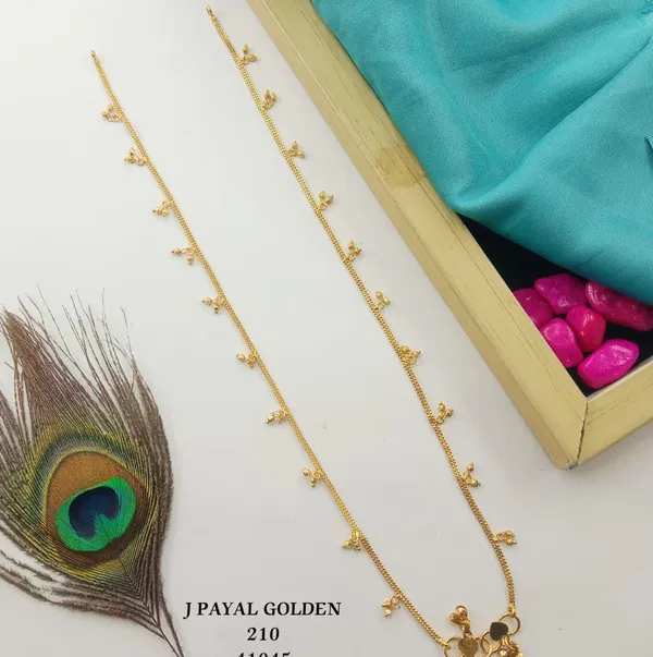 18kt_Gold_Tone_Gold__Stone_PAYEL_for_Girls_and_Women