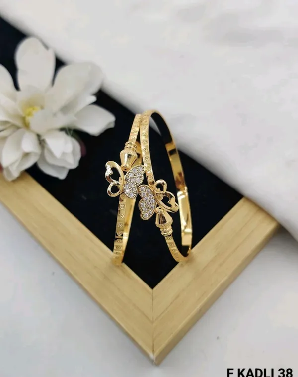 18kt_Gold_Plated_Butterfly_Floral_Stone_Bangle_Set_For_Women_|_Anti_Tarnish