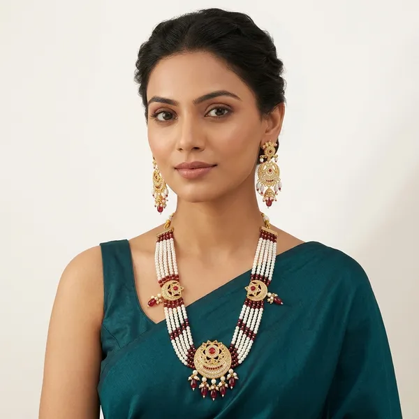 Multicolor_Beaded_18kt_Gold_Plated_Traditional_Necklace_Set_For_Women_|_Anti_Tarnish