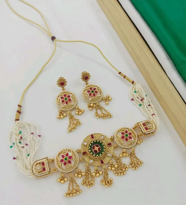 18kt_Gold_Plated_Stone_Embellished_Traditional_Choker_Set_For_Women_|_Anti_Tarnish