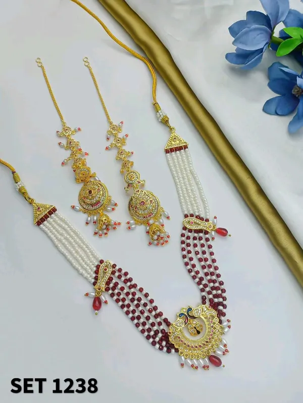 Multicolor_18kt_Gold_Plated_Beaded_Bridal_Necklace_Set_For_Women_|_Anti_Tarnish