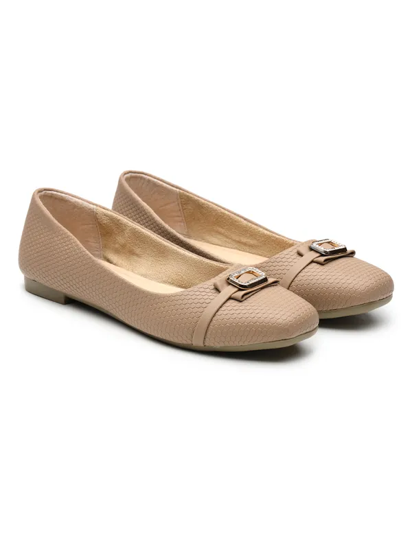 The_Textured_Buckle_Ballet_Flat