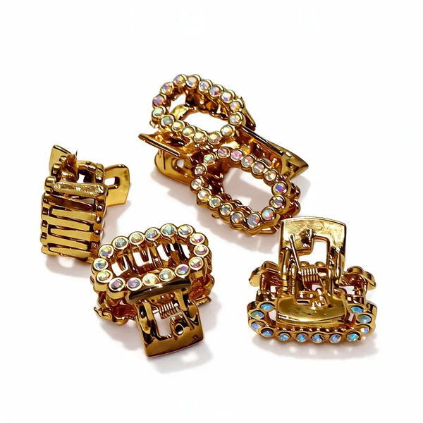 Gold_Tone_Rhinestone_Hair_Claw_Clips_Set_Pack_Of_3