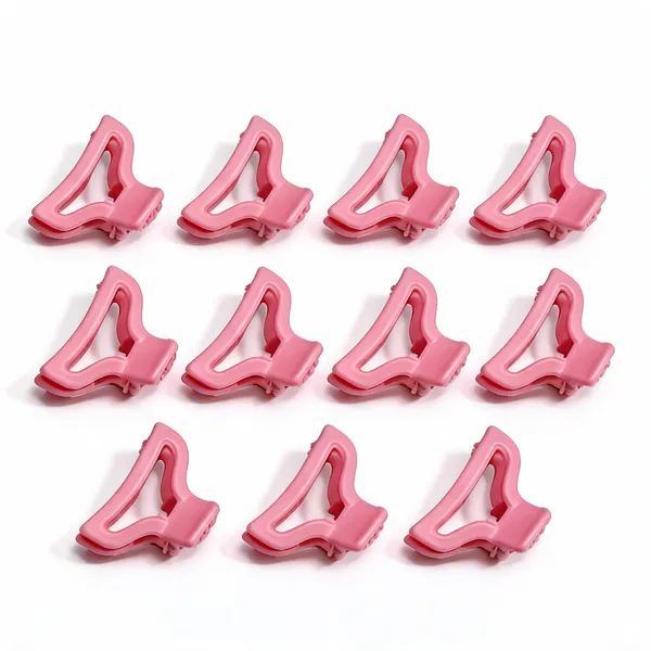 Pink_Triangular_Hair_Clip_Pack_Of_11