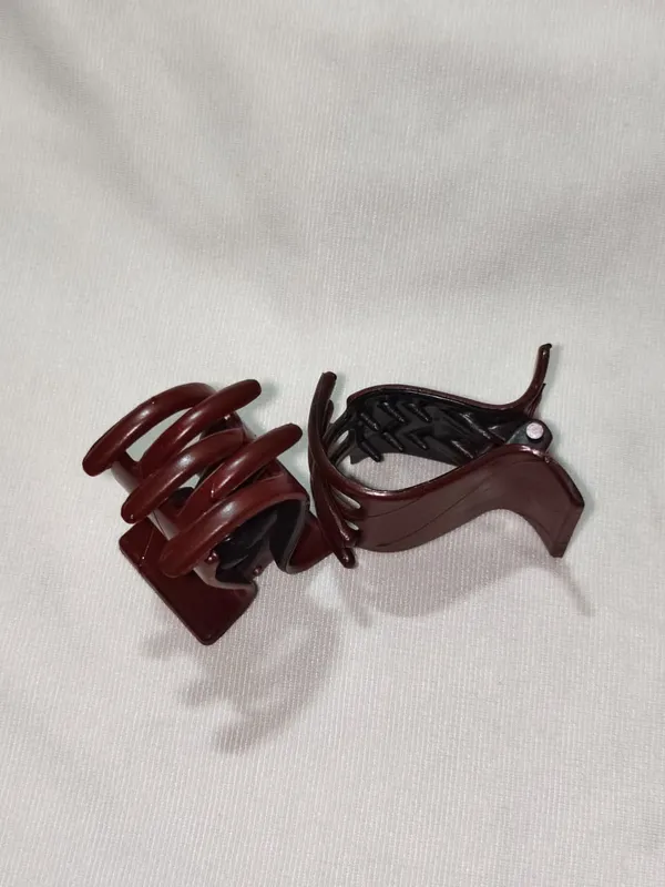 Maroon_Hair_Claw_Clips_Set_For_Women_Pack_Of_9