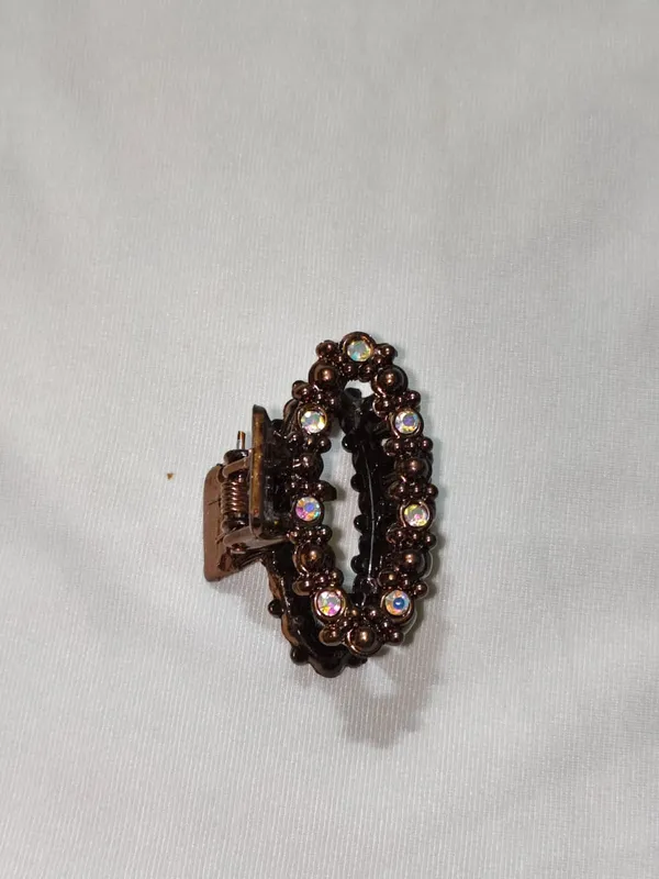 Brown_Beaded_Rhinestone_Hair_Claw_Clip_for_Women_Pack_Of_4