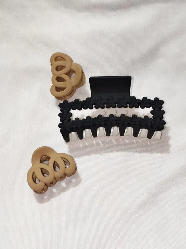 Black_White_And_Brown_Decorative_Hair_Clip_Set_Pack_Of_3