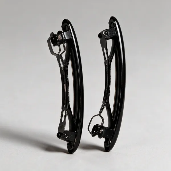 Black_Curved_Snap_Hair_Clips_Set_Pack_Of_9