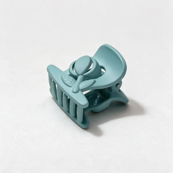 Teal_Claw_Hair_Clip_for_Women_Pack_Of_8