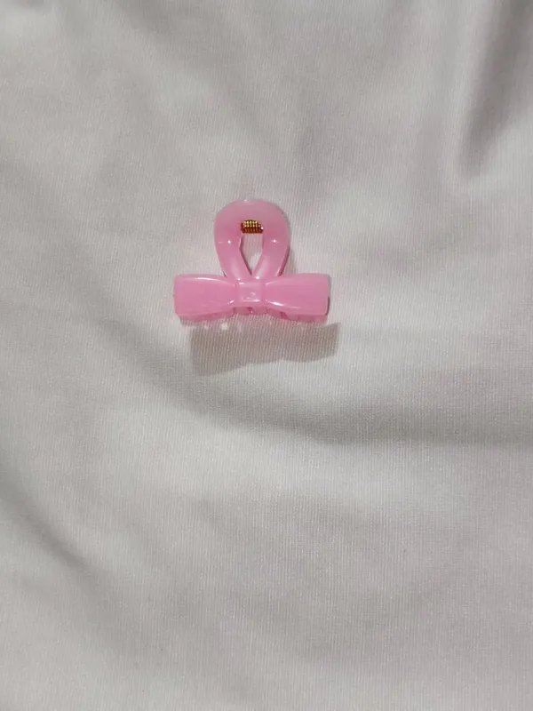 Pink_Bow_Hair_Clip_Pack_Of_11
