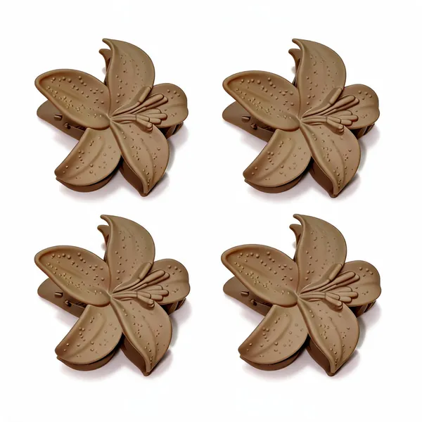 Beige_Floral_Hair_Claw_Clip_for_Women_Pack_Of_4