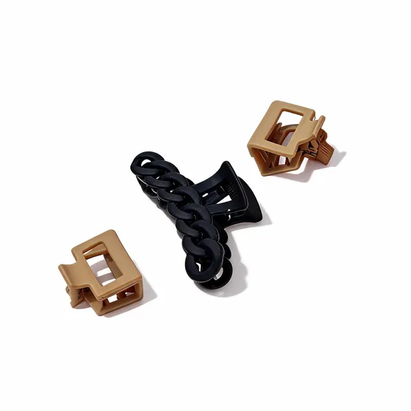 Black_And_Beige_Hair_Claw_Clips_Set_for_Women_Pack_Of_3