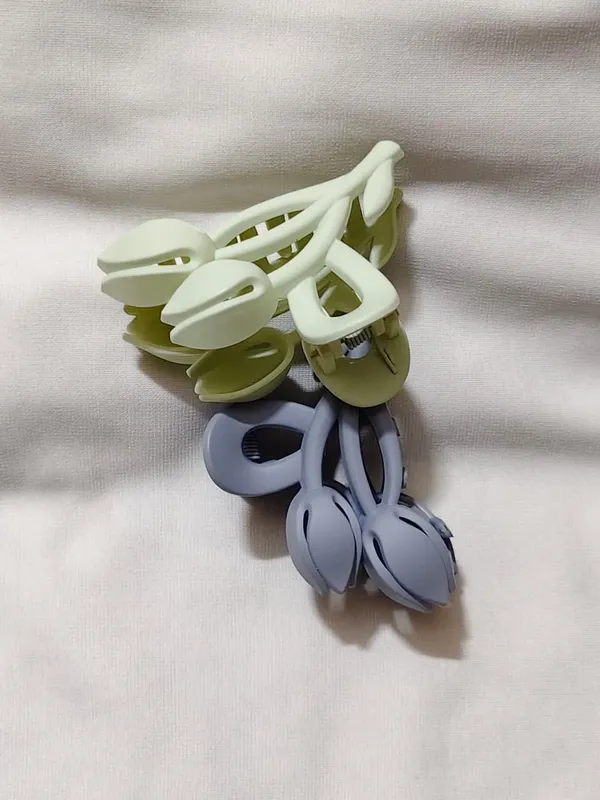 Pastel_Tulip_Floral_Hair_Claw_Clips_Set_Pack_Of_3