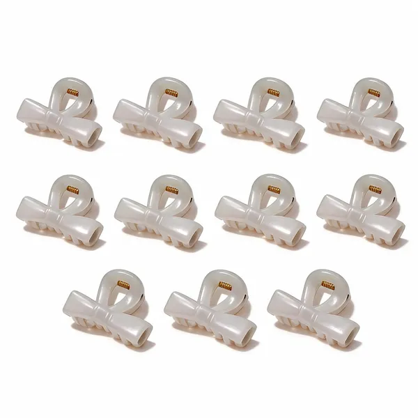 White_Translucent_Hair_Claw_Clip_for_Women_Pack_Of_11