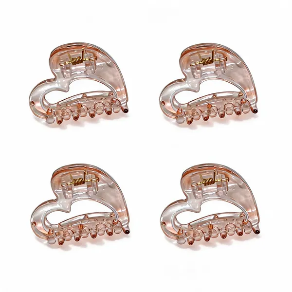 Transparent_Beaded_Claw_Hair_Clip_Pack_Of_4